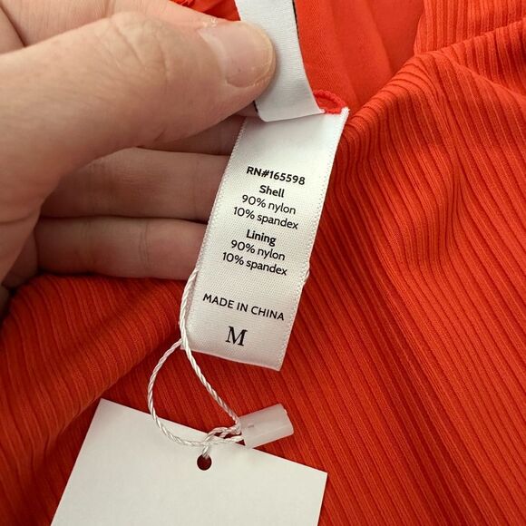 Andie Swim | The Asbury One-Piece High Neck Adjustable Swimsuit M Medium NWT NEW - Picture 7 of 8